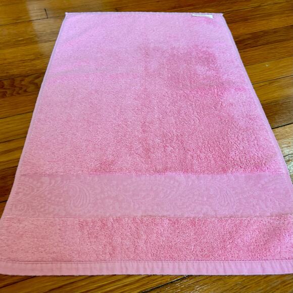 Vintage Callaway Pink Hand Towel – 16” x 26” All Cotton, Made in USA - Picture 9 of 11